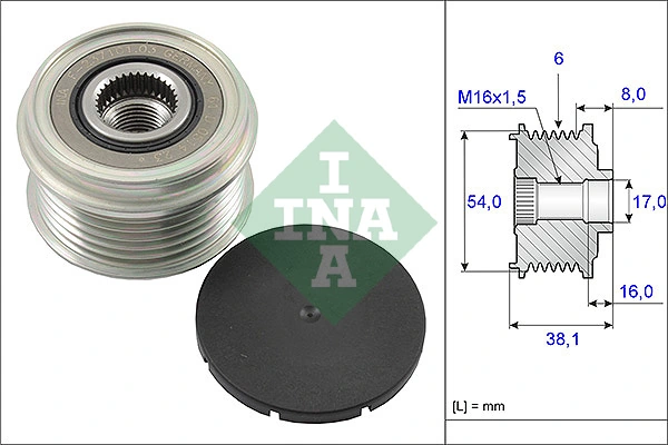 Alternator Freewheel Clutch